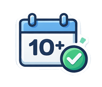 Работаем более 10 лет